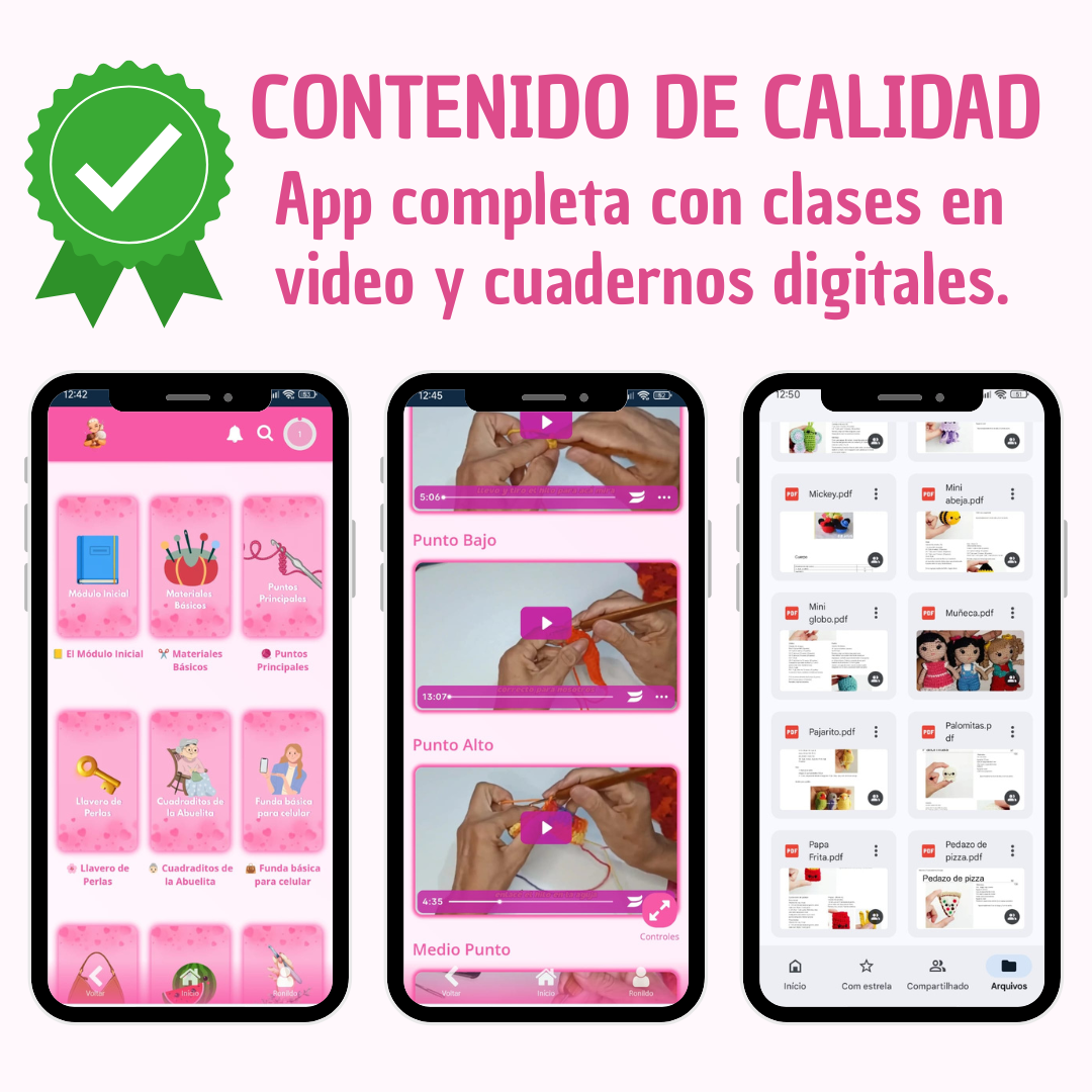 App Dominando el Crochet